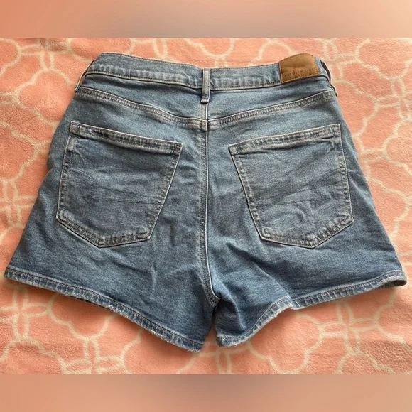 American Eagle Outfitters Women's Light Blue Denim Jean Shorts - Picture 4 of 6